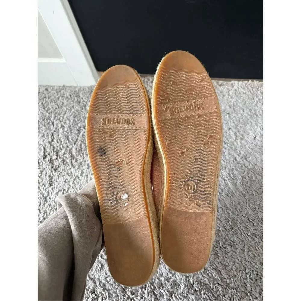 Soludos Ciao Bella Smoking Slipper Espadrilles Size 10